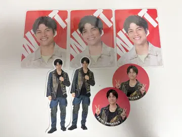 WEST. 시게오카 다이키 트레이딩 카드 앨범풍 카드 스티커