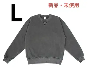 OVY Pigment Damage Crew Neck Sweat black
