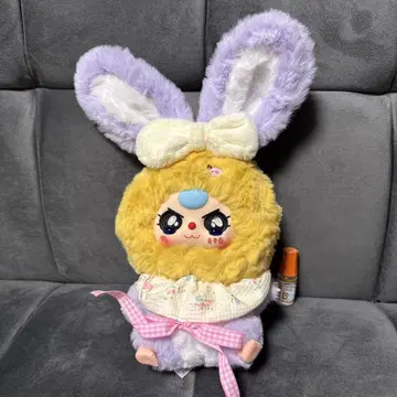 레어 baby three 봉제 인형 토끼