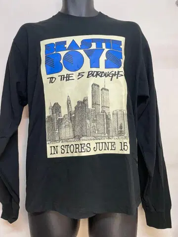 Beastie Boys x atmos LS T-shirt BLACK M