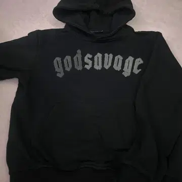 godsavage 블랙 후드티 S사이즈