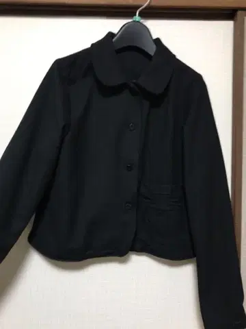 블랙 테일러드 자켓