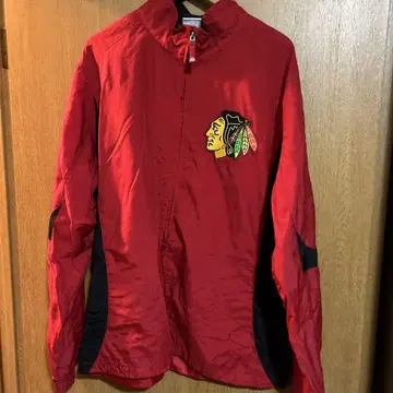 Majestic NHL CHICAGOBLACKHAWKS 나일론 자켓
