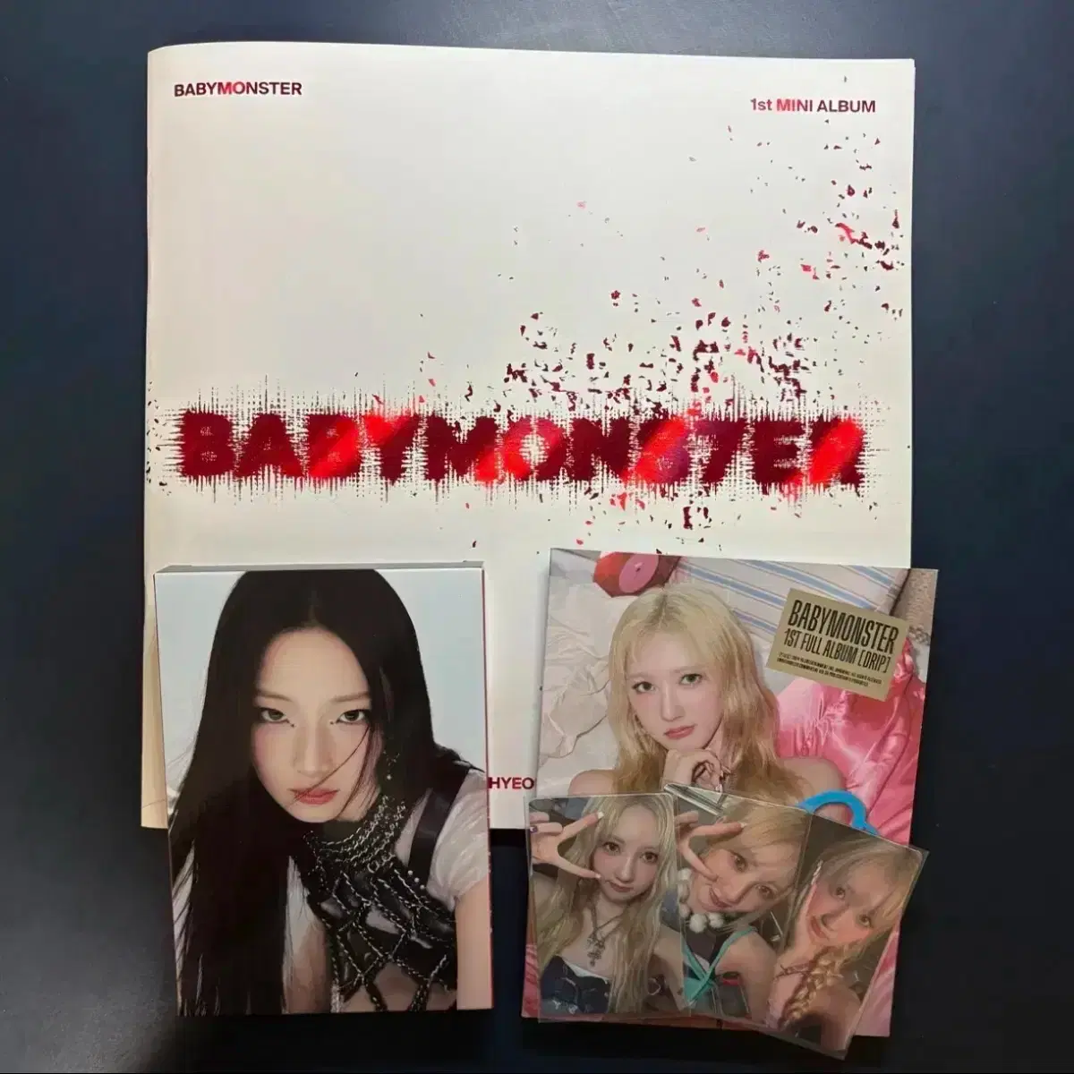 (Bulk) Babymonster BABYMONSTER album SHEESH drip hot sauce WEGOUP broadcast sign pop up