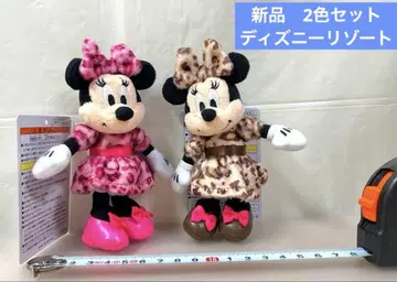미니 레오파드 무늬 표범 무늬 레오파드 봉제 인형 참 디즈니 리조트