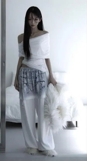 theredthread burlesque print sweat pants