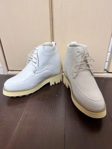 키높이 부츠 화이트 16cm