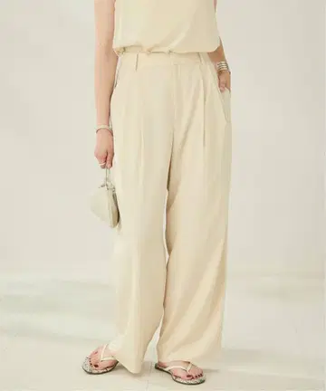 Plage FLUID TUCK TROUSERS 팬츠