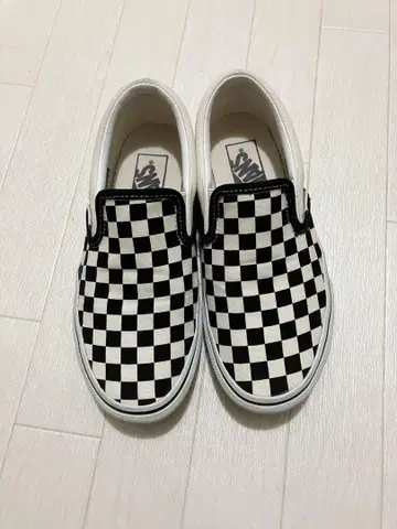 Vans 체커 패턴 슬립온