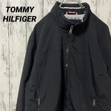 C2640 TOMMY HILFIGER 나일론 자켓 블랙