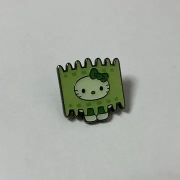 오사카 간사이 박람회 일본관 해조 키티 핀 배지