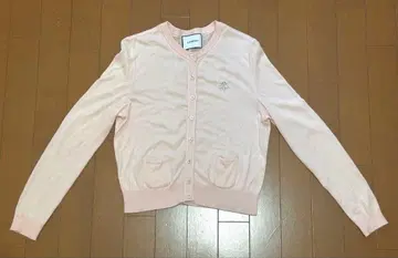 CAPRINO 핑크 가디건 긴팔