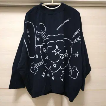 메르시보쿠 셰 켄카우라모 티셔츠 빨간색 아카츠카 후지오