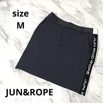 JUN&ROPE 골프 스커트 네이비 화이트 M 사이즈