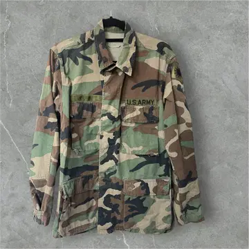U.S. ARMY 카모플라쥬 밀리터리 자켓 S사이즈