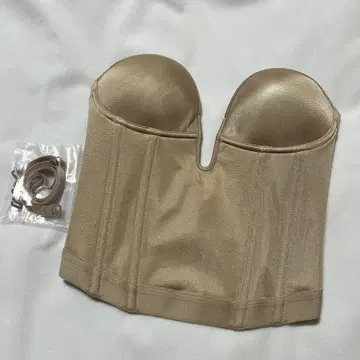 스트랩리스 베이지 브라이덜 이너