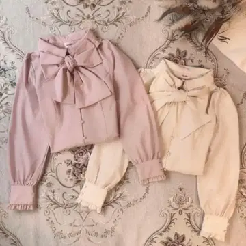 meltie 리본 블라우스 ribbonblouse