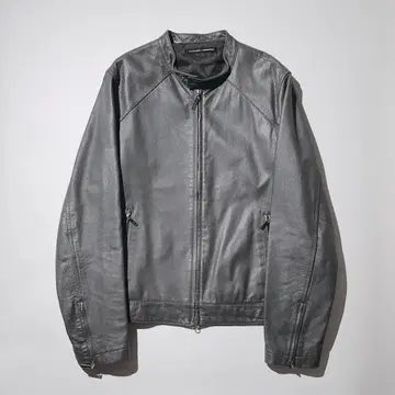 장 폴 고티에 objet 싱글 가죽 자켓