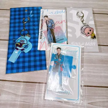 이와모토 테루 아크릴 스탠드 & 키링 세트