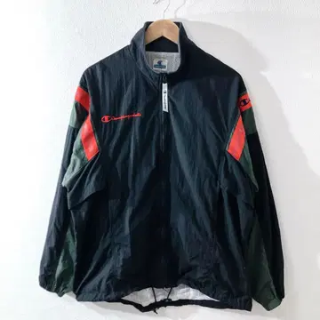 90s 챔피온 나일론 자켓 남성용 M 구제 의류