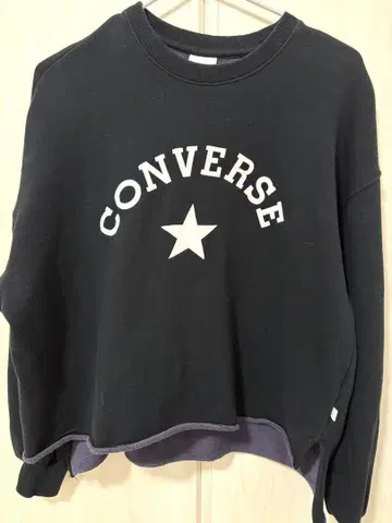 CONVERSE ViS 별주 프린트 맨투맨 풀오버