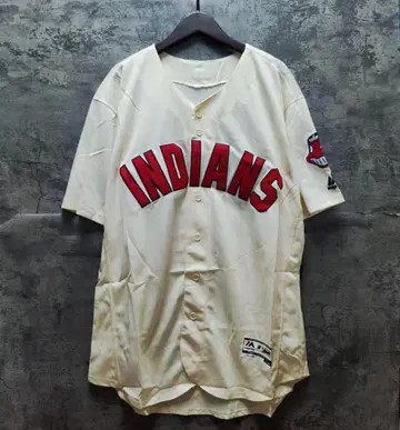 마제스틱 MLB 인디언즈 저지 유니폼