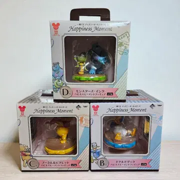 [ 디즈니 ] 해피니스 모먼트 피규어 제일복권 세트
