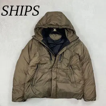 J319 M 쉽스 700필 다운 자켓 카키 남성용