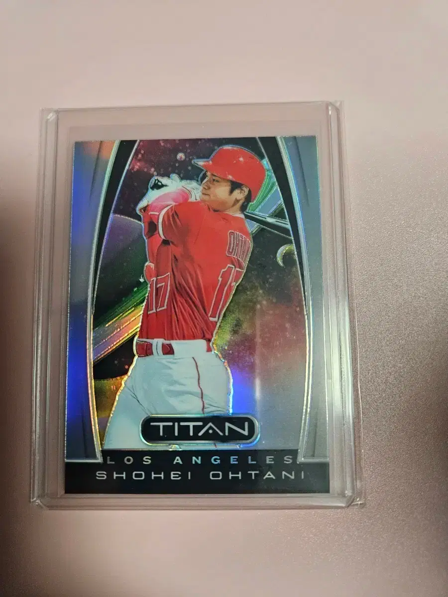 오타니 2019 Panini Titan prizm 카드