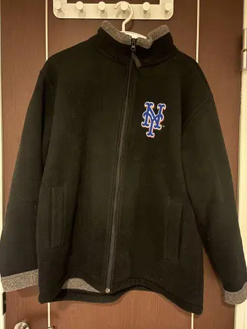 New York Mets 플리스 자켓 M 사이즈 블랙