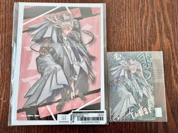 가치액터 복권 메이트 타무지 캔뱃지 & 엽서 홀로그램 카드