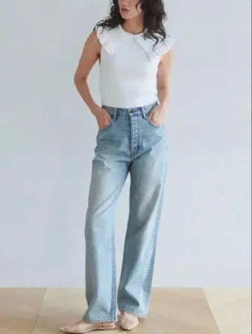 시루무린 Organic cotton 베이직 SRN02 데님 25