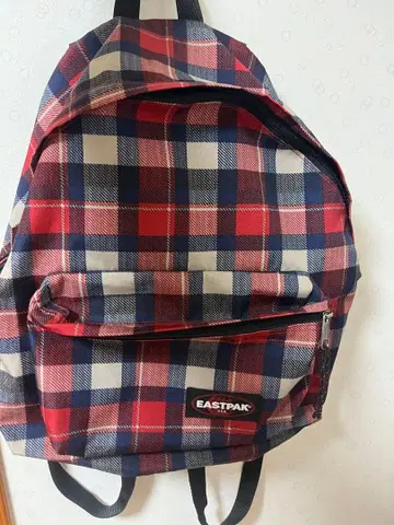 [ 초레어 ] [ 선착순 ] EASTPAK 체크 무늬 백팩
