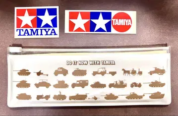 타미야 펜 케이스 파우치 TAMIYA 스티커 포함 [희귀]