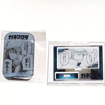 TSUTAYA 한정판 가치액터 메모리즈 미니 스탠드 캔뱃지 그리스