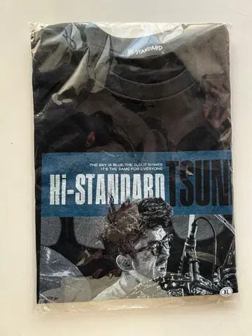 HI-STANDARD 츠네 추모 셔츠 XL 블랙