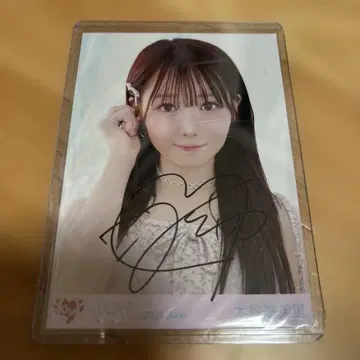 이코럽 오타니 에미리 브로마이드 친필 토쿠베츄 시테 요리
