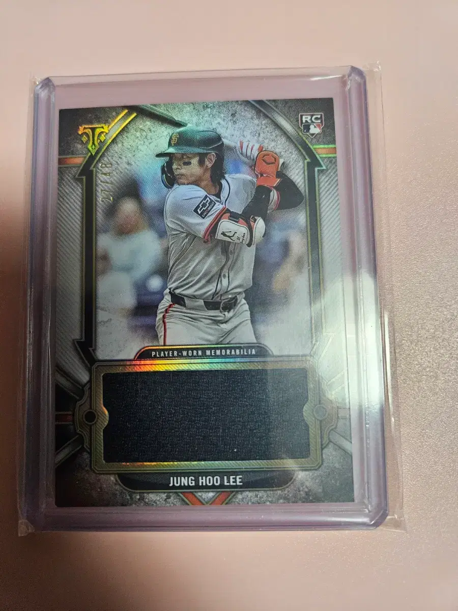이정후 48장 한정 2024 Topps 점보 저지 카드