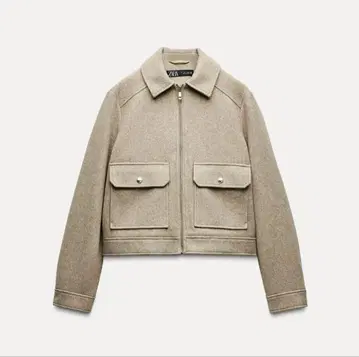 ZARA 소프트 집업 자켓