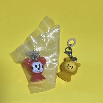디즈니 캐릭터 메지루시 액세서리 미키 푸우