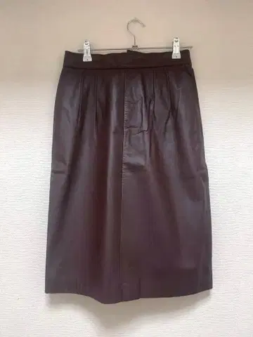 jha jha 가죽 타이트 스커트 블랙 브라운 2색 세트
