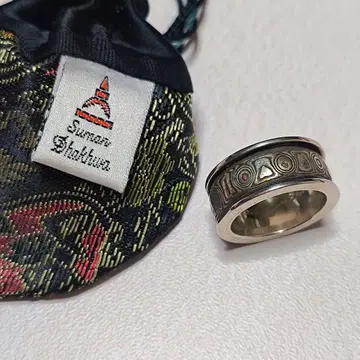 수만다크와 나뭇결 금 반지 링 실버 925 23호 액세서리