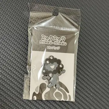 [ 새상품 ] 블랙 미야쿠미야쿠 핀 배지 2종류 A B 오사카 만박
