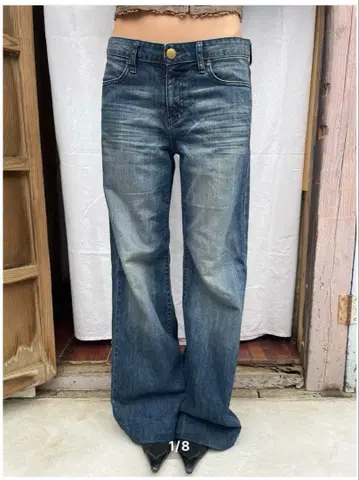 빈티지 아카이브 데님 00s 부츠컷 데님