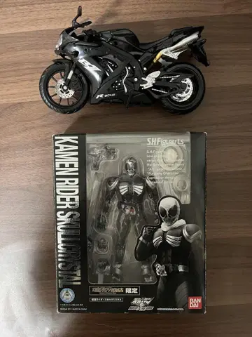 S.H.Figuarts 가면라이더 W 스컬 크리스탈 + 바이크 세트