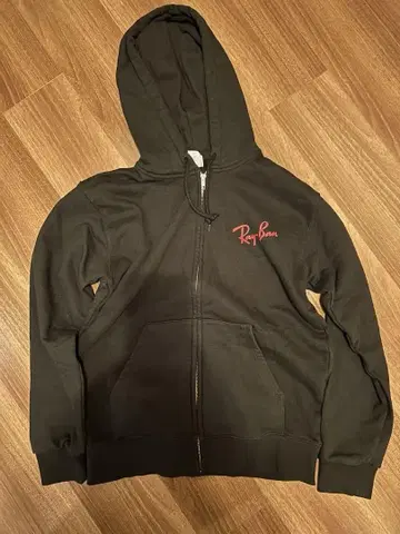 Ray-Ban 집업 후드티 블랙