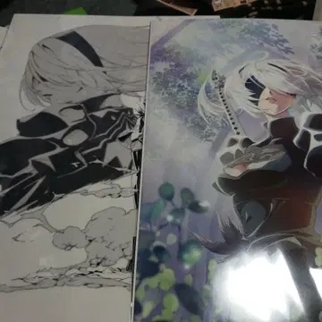 제일복권 NieR:Automata F상 클리어 포스터
