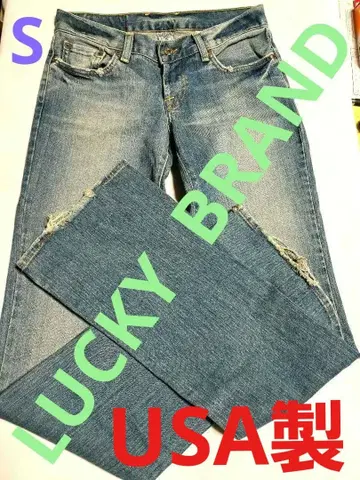 LUCKY BRAND 플레어 데님 블루진 사이즈 25 USA 제조