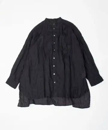 네스트로브 라미 밴드 카라 셔츠 블랙