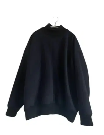 TENNE HANDCRAFTED 하이넥 리브 풀오버